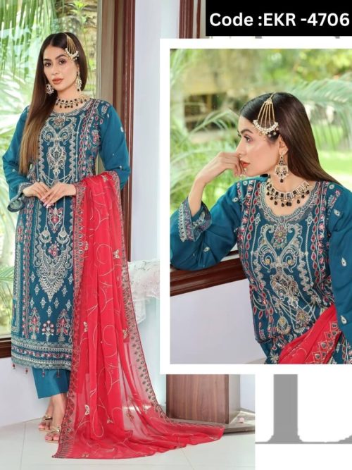Original Pakistani 3 Piece -Arzu By Bin Hameed